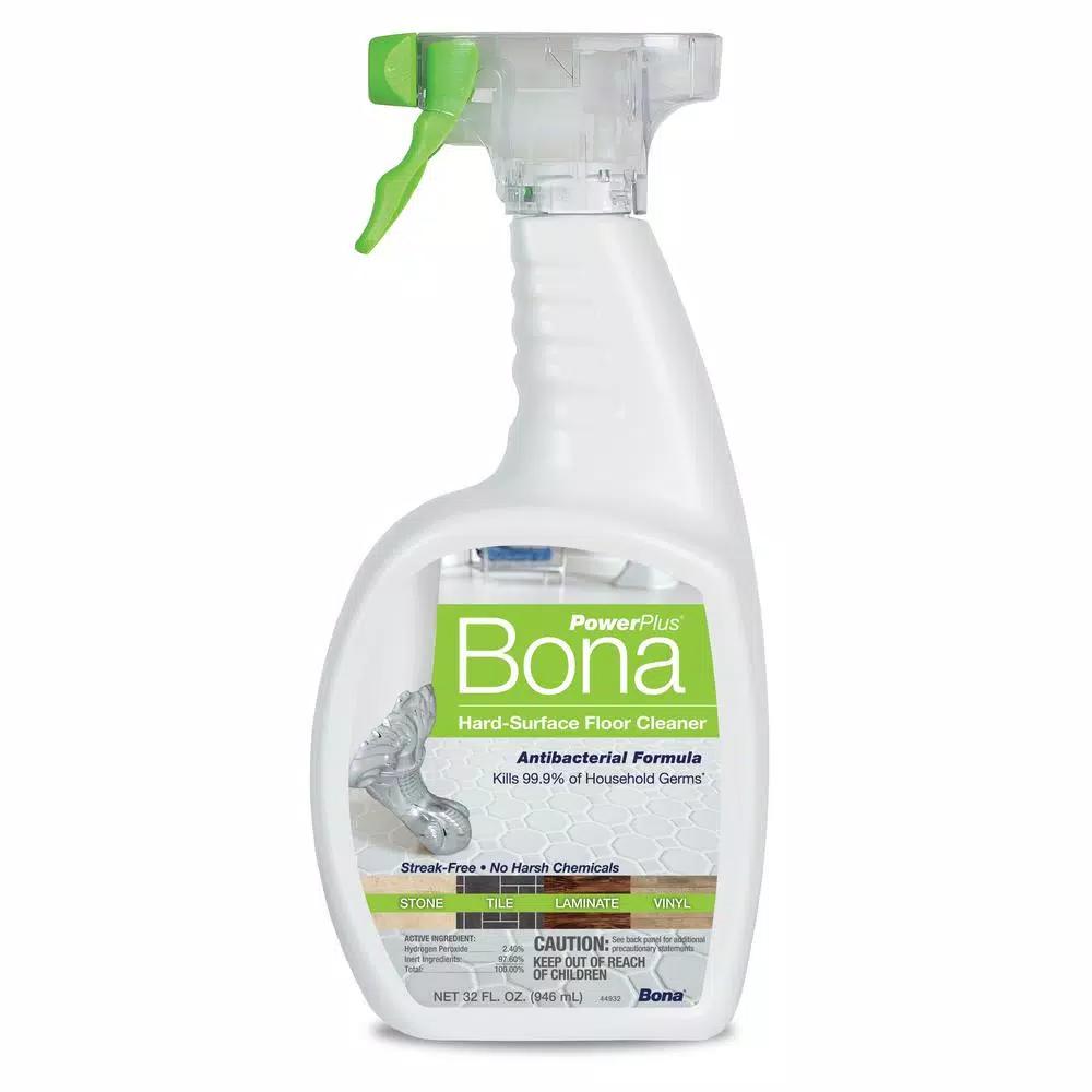Bona PowerPlus Antibacterial Hard-Surface Floor Cleaner, 32 oz.