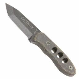 Camillus Choker 5.5 in. Tanto Fixed Blade Knife with Kydex Sheath and Neck Chain thumbnail 2