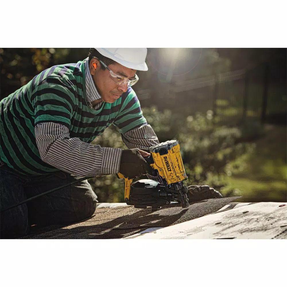 DEWALT DW45RN 15° Coil Roofing Nailer, Pneumatic Air Tool
