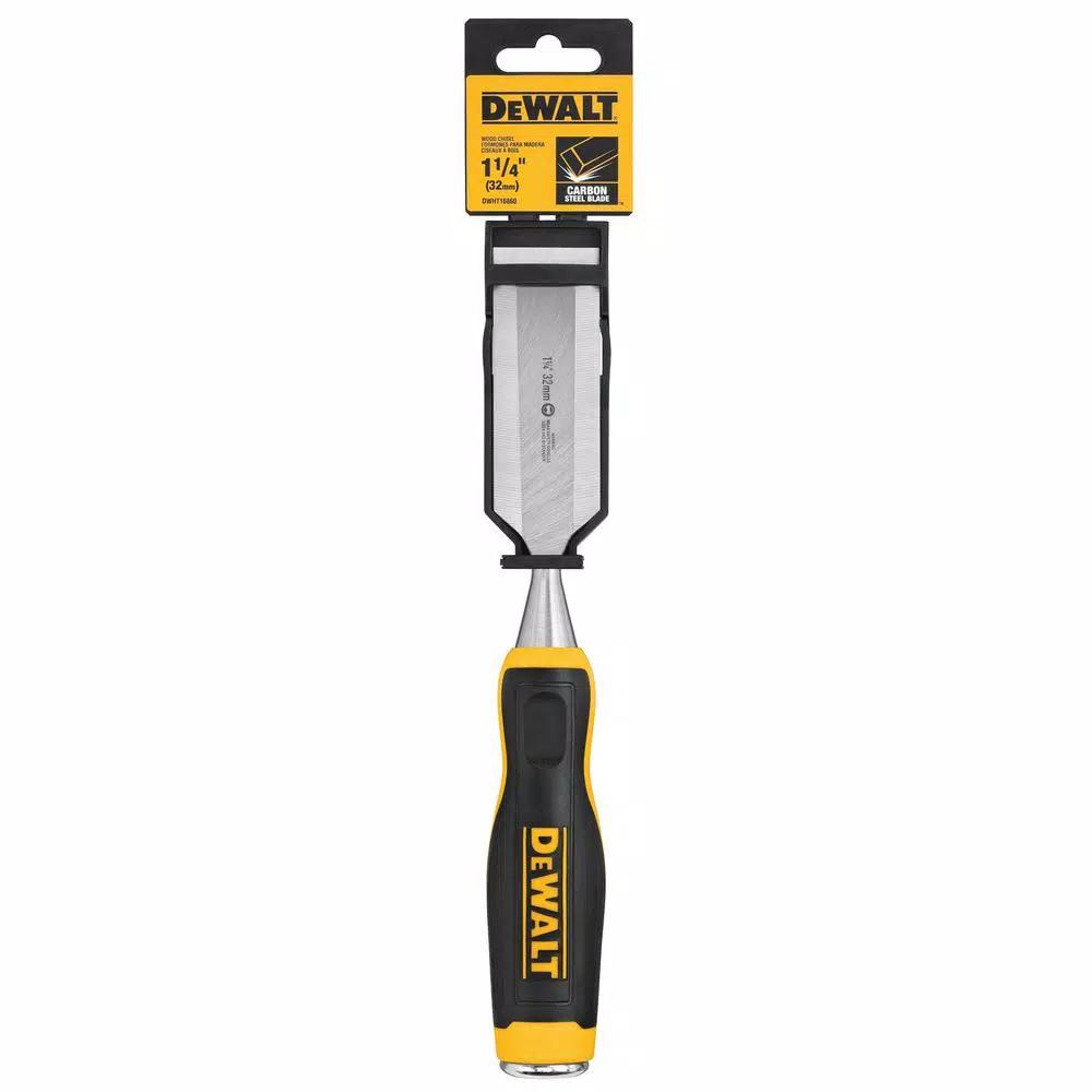 DEWALT 1-1/4 in. Wood Chisel with Carbon Steel Blade