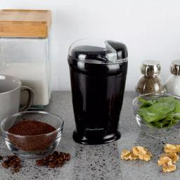 Classic Cuisine 1.41 oz. Electric Coffee and Spice Grinder, Black Blade Grinder thumbnail 4