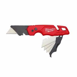 Milwaukee FASTBACK Folding Utility Knife Set with Blade Storage and 50-Pack General Purpose Blades thumbnail 13