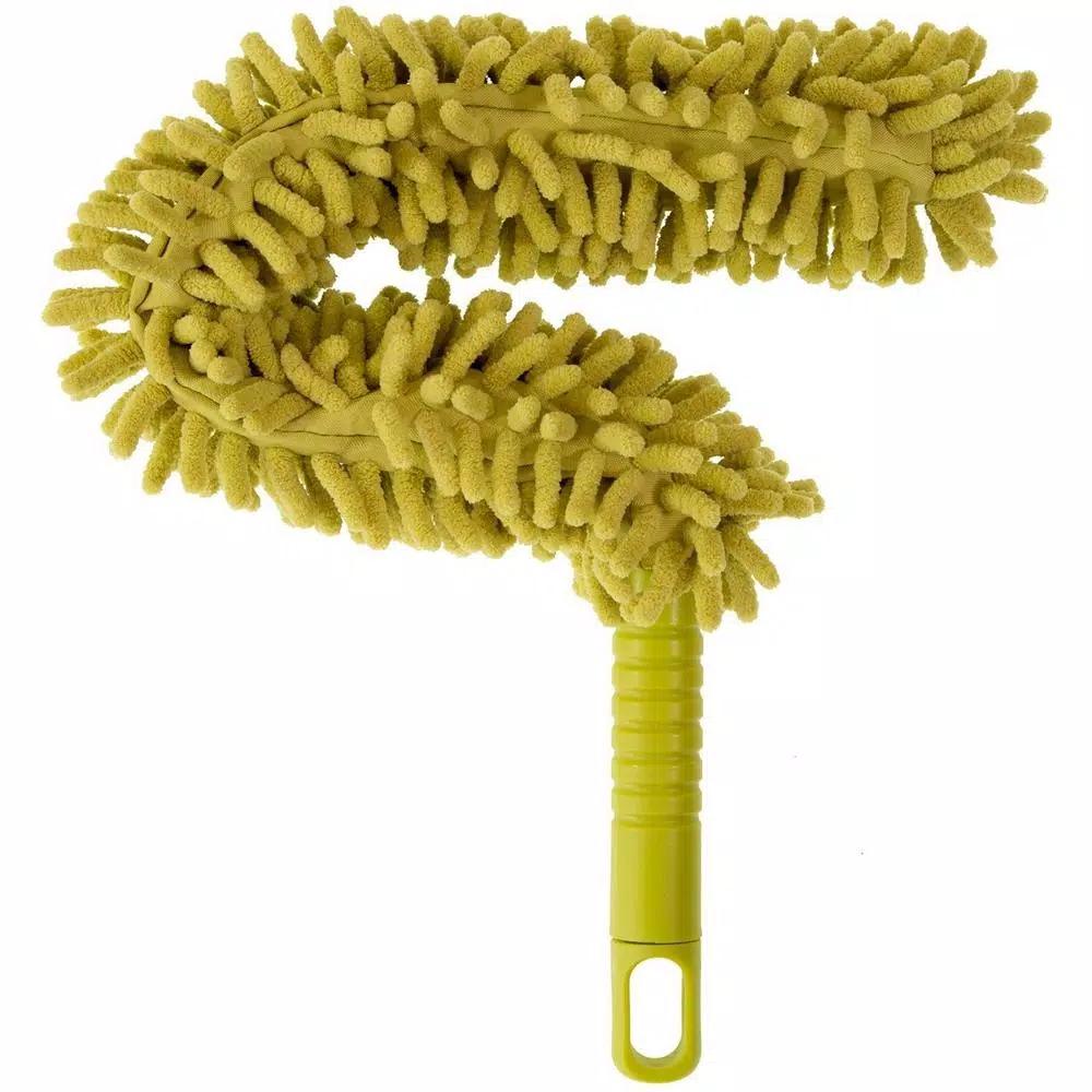 DocaPole 6-24 ft. Telescopic Extension Pole with Flexible Microfiber Ceiling Fan Duster Kit