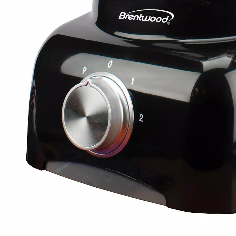 Brentwood Appliances 5-Cup Food Processor, Black & Silver