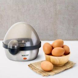 Better Chef 7-Egg Stainless Steel Egg Cooker, Silver/Black thumbnail 3