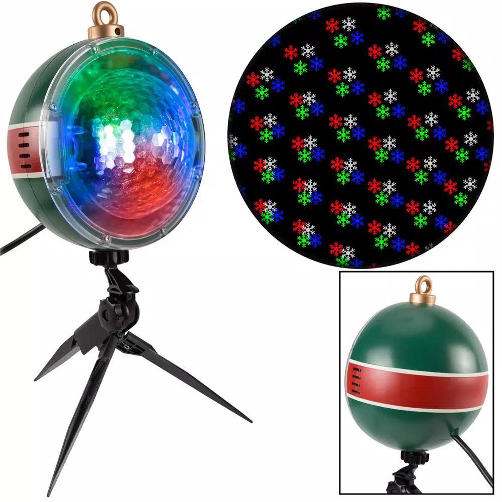 LightShow AppLights LightShow Projection Snowflakes Projector with 76 Effects and Remote