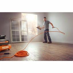 RIDGID 15-Degree 1-3/4 in. Coil Roofing Nailer with 50 ft. Lay Flat Air Hose Kit thumbnail 10