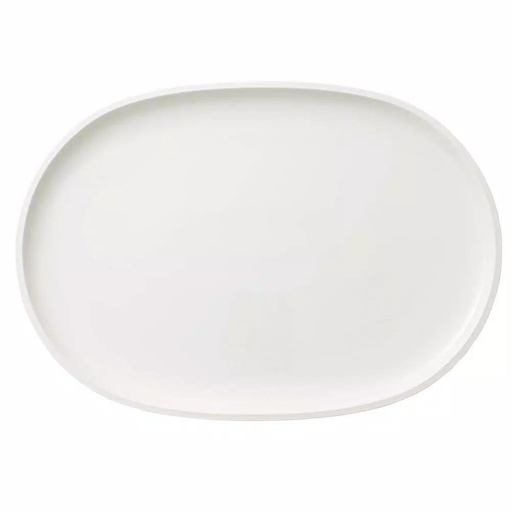 Villeroy & Boch Artesano 17 in. Oval Porcelain Platter, White