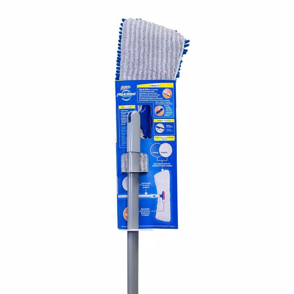 Quickie Flip and Shine Dual Sided Microfiber Hardwood Floor Mop