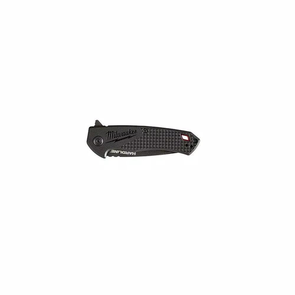 Milwaukee Hardline 3 in. D2 Steel Smooth Blade Folding Pocket Knife