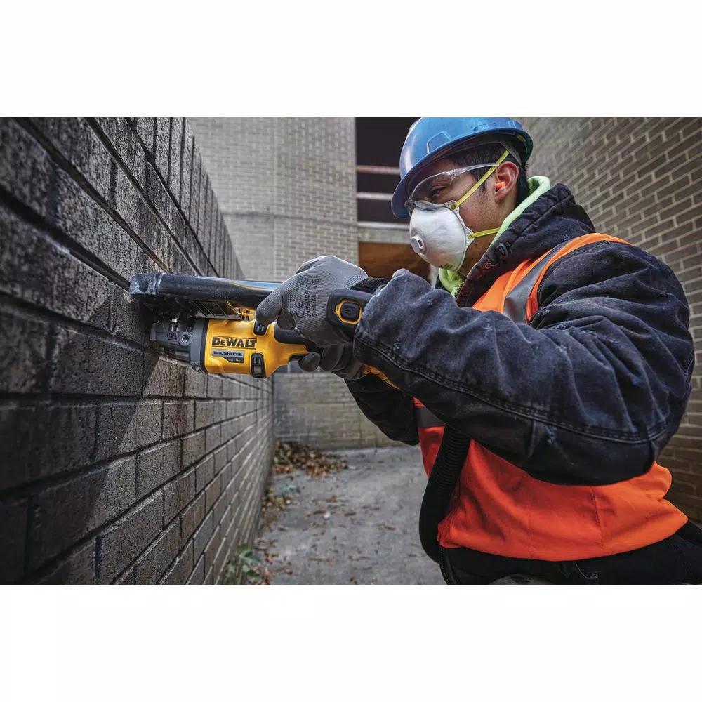 DEWALT FLEXVOLT 60V MAX Brushless 4-1/2 in. to 6 in. Angle Grinder Combo Kit with (2) 9.0 Ah Batteries & Reciprocating Saw