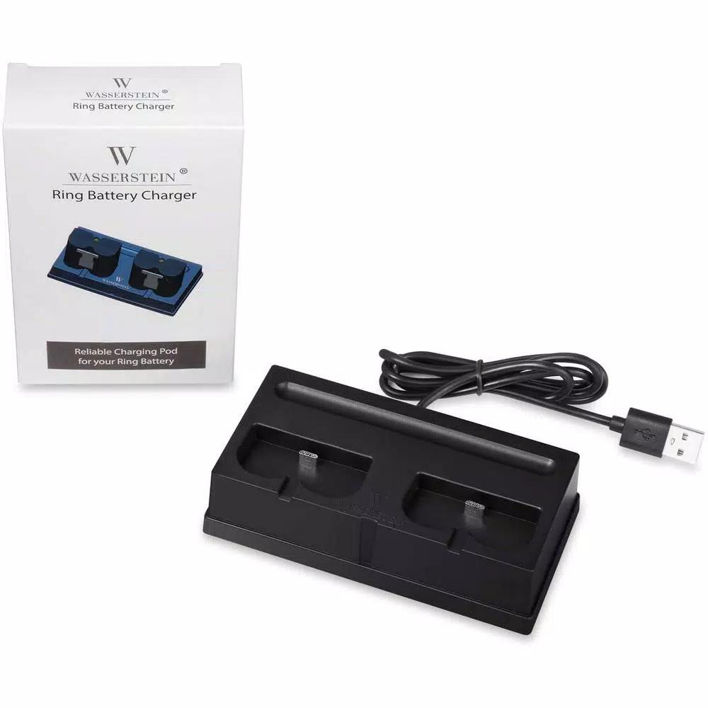 Wasserstein Charging Station for Ring Compatible Rechargeable Batteries