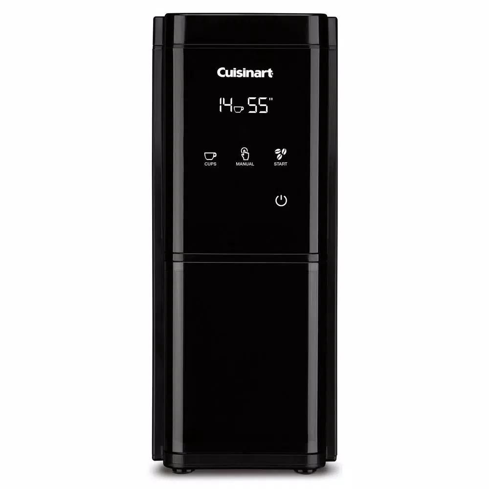Cuisinart T Series Burr Coffee Grinder with Touchscreen Controls, 18 Grind Settings, Black