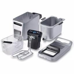 DeLonghi De'Longhi Dual Zone Digital 4L Stainless Steel Deep Fryer with Easy Clean Drain System thumbnail 4