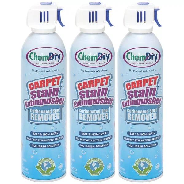 ChemDry Chem-Dry Stain Extinguisher Spot Cleaner, 3-Pack, 54 oz