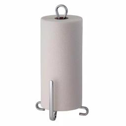 interDesign Axis Polished Chrome Steel Paper Towel Holder - Modern Freestanding Countertop Design thumbnail 2