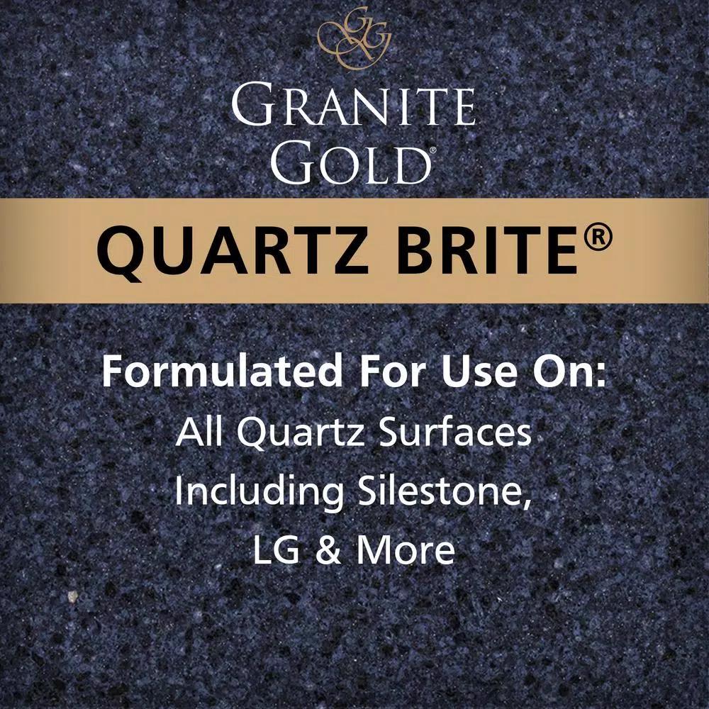 Granite Gold Quartz Brite Quartz Surface Cleaner and Polish, 24 oz