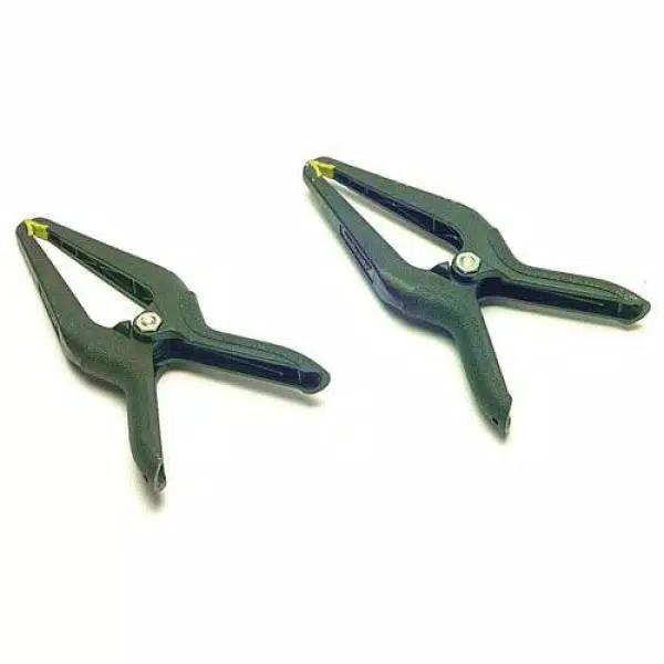 Wolfcraft 6-Piece Hobby Clamping Set - Spring, Ratchet, and Needle-Nose Clamps