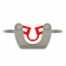 Alpine Industries Single Wall Mounted Mop and Broom Holder with 2 Hooks thumbnail 2