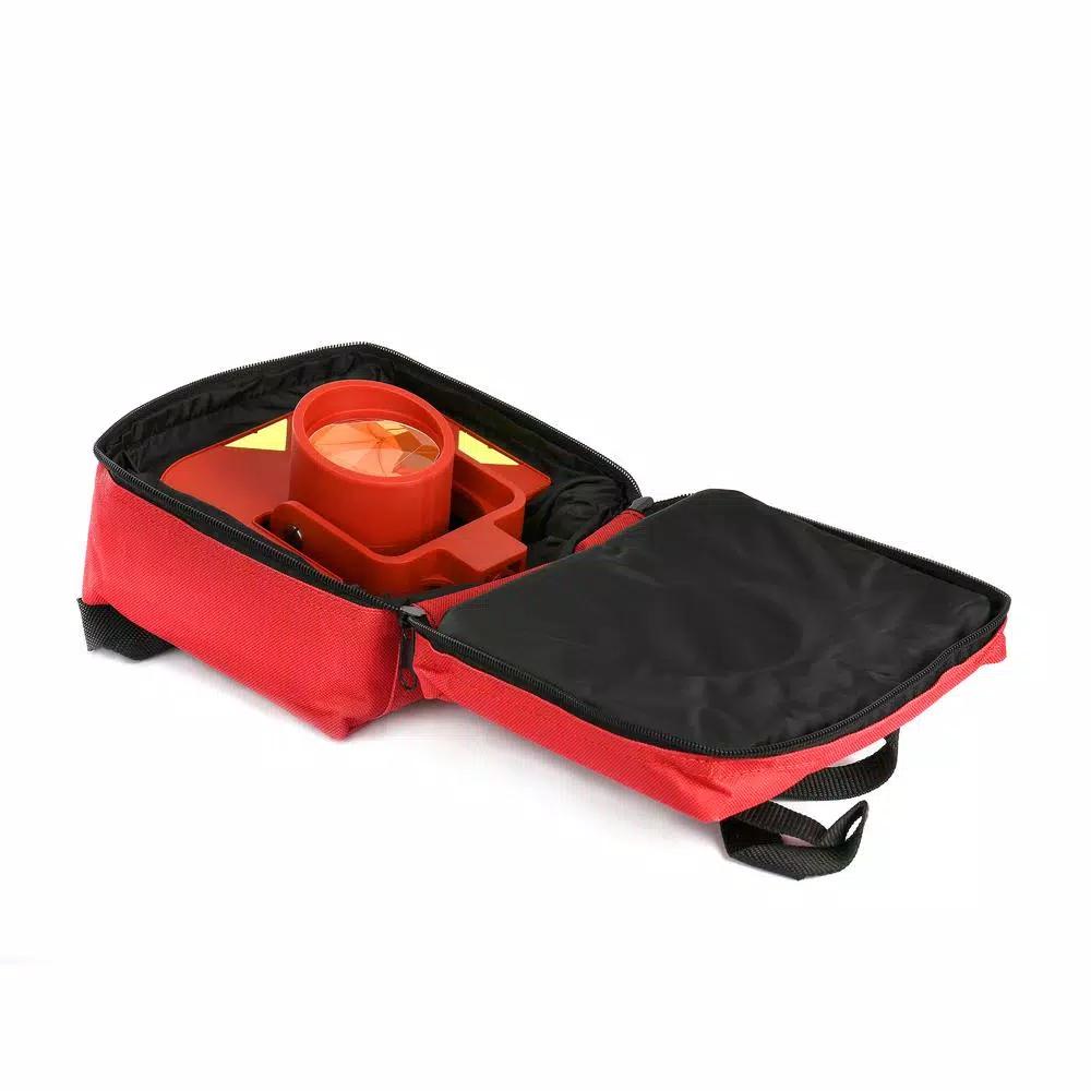 AdirPro Leica Style Tilt Prism Set - Single Circular Prism for Total Stations