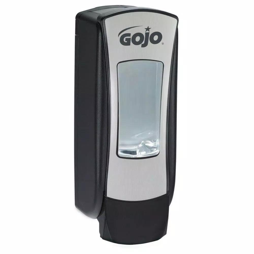 GoJo ADX-12 Manual Soap Dispenser, 42.3 fl. oz. (1250 ml), Chrome and Black