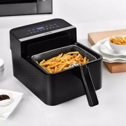 KALORIK 2-in-1 Digital Air Fryer and Deep Fryer, 3.5 Qt., Black thumbnail 6