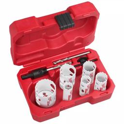 Milwaukee Hole Dozer 12-Piece Bi-Metal Hole Saw Set with Rip Guard thumbnail 1