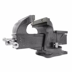 WEN 6-Inch Heavy-Duty Cast Iron Bench Vise with Swivel Base thumbnail 1