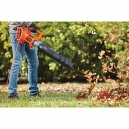 BLACK+DECKER 9 Amp Corded Electric Axial Handheld Leaf Blower, 450 CFM, 140 MPH thumbnail 11