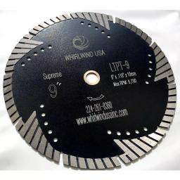Whirlwind USA 9 in. Turbo Segmented Diamond Saw Blade for Granite, Marble, and Concrete thumbnail 5