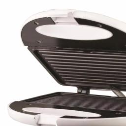 Brentwood Appliances TS-246 750W Nonstick Panini Press and Sandwich Maker, White thumbnail 2