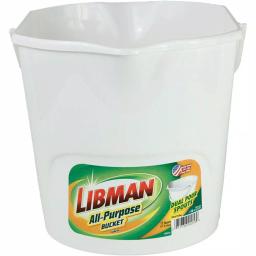 Libman 3 Gallon Heavy Duty Polypropylene Household Bucket with Comfort Grip Handle thumbnail 1