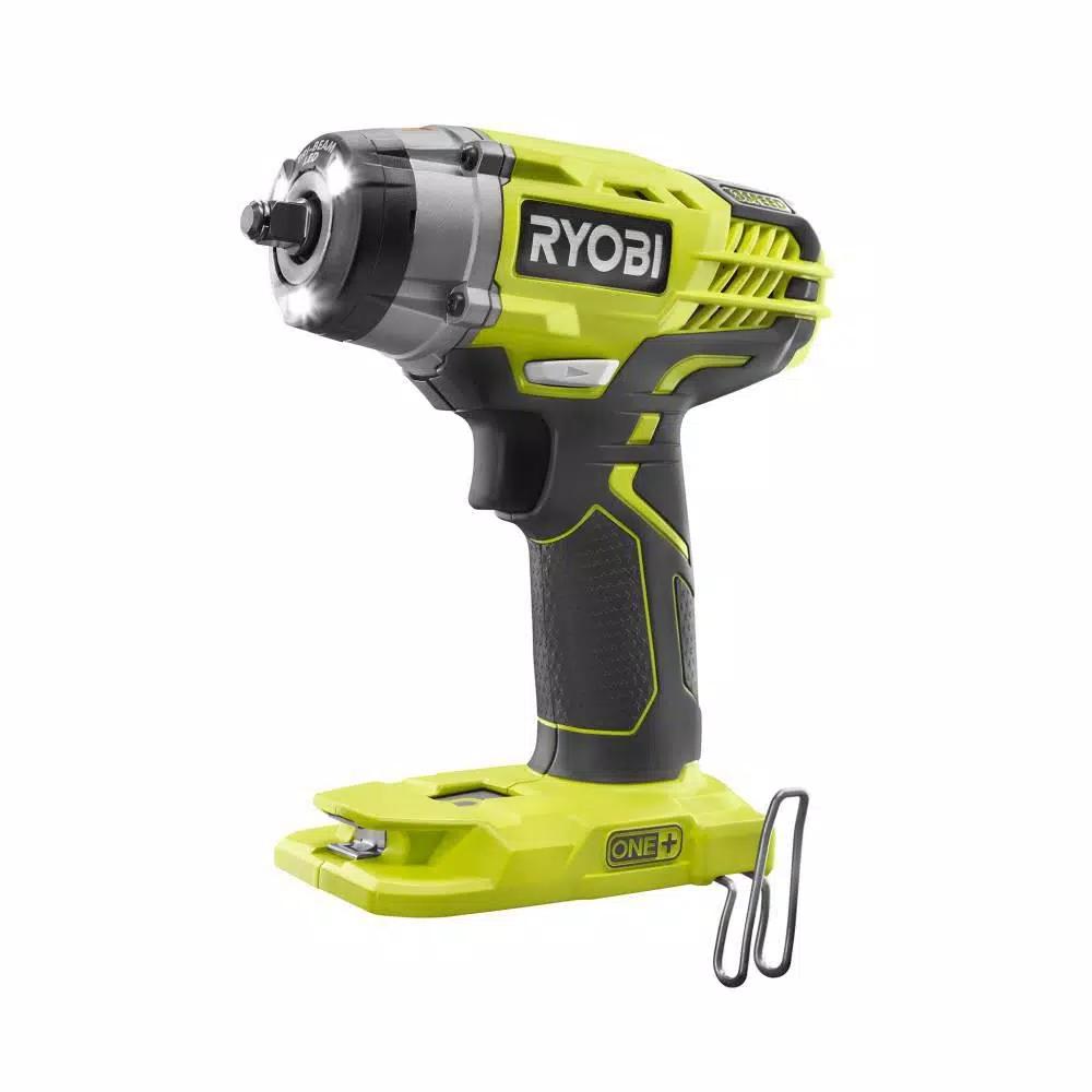 RYOBI 18V ONE+ Cordless 3-Speed Impact Wrench Combo Kit (1/2 in. and 3/8 in.)
