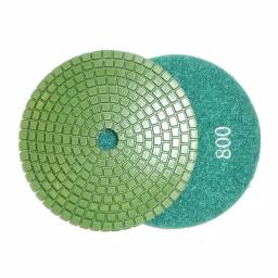 Unbranded JHX 4 in. Wet Diamond Polishing Pad Set for Granite and Concrete with Semi-Rigid Back Holder (7-Piece) thumbnail 8