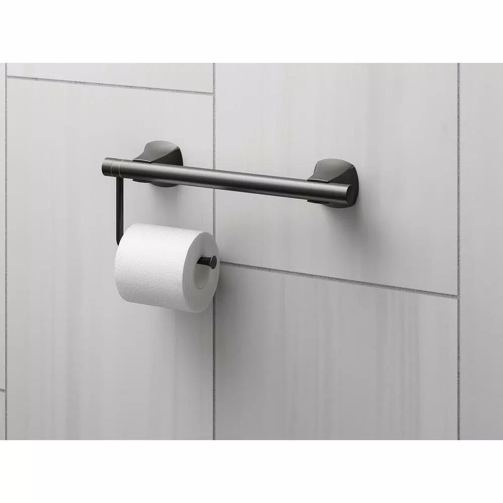 KOHLER Toilet Paper Holder Accessory in Oil-Rubbed Bronze for Carmichael, Arsdale, and Rubicon Grab Bars
