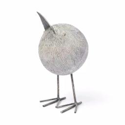 Mercana Snipe I Decorative Bird Sculpture - Light Brown Resin Statuary thumbnail 1