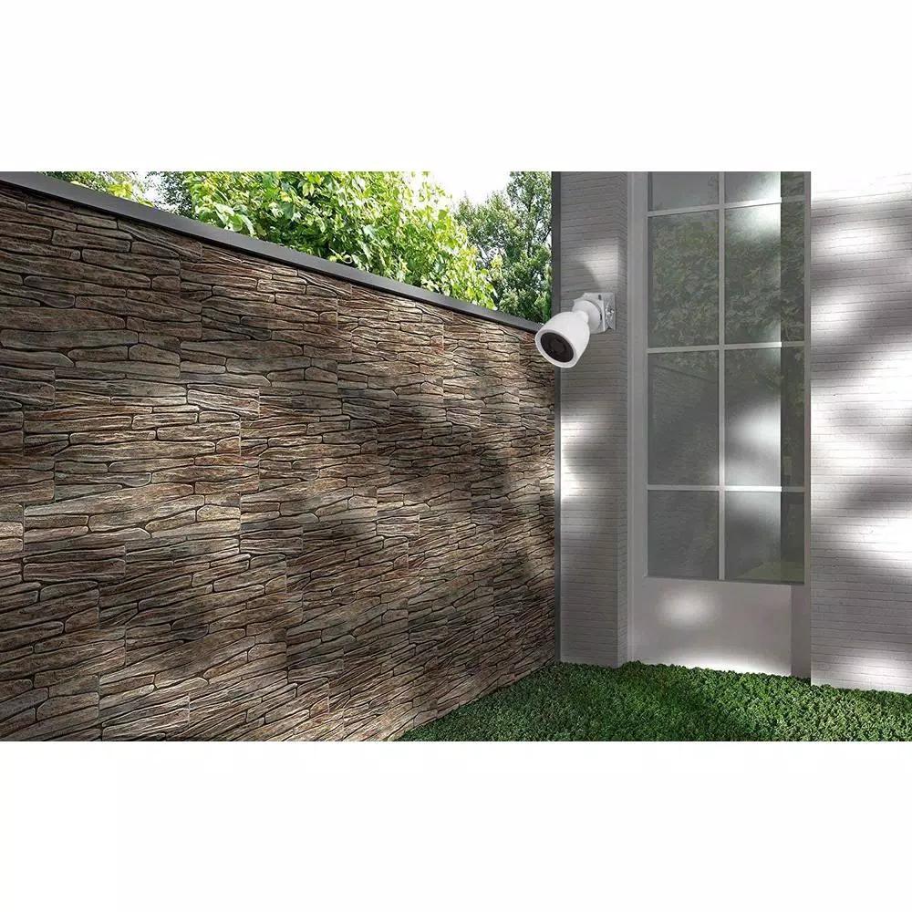 Wasserstein Adjustable Metal Mount for Google Nest Cam IQ Outdoor, Silver