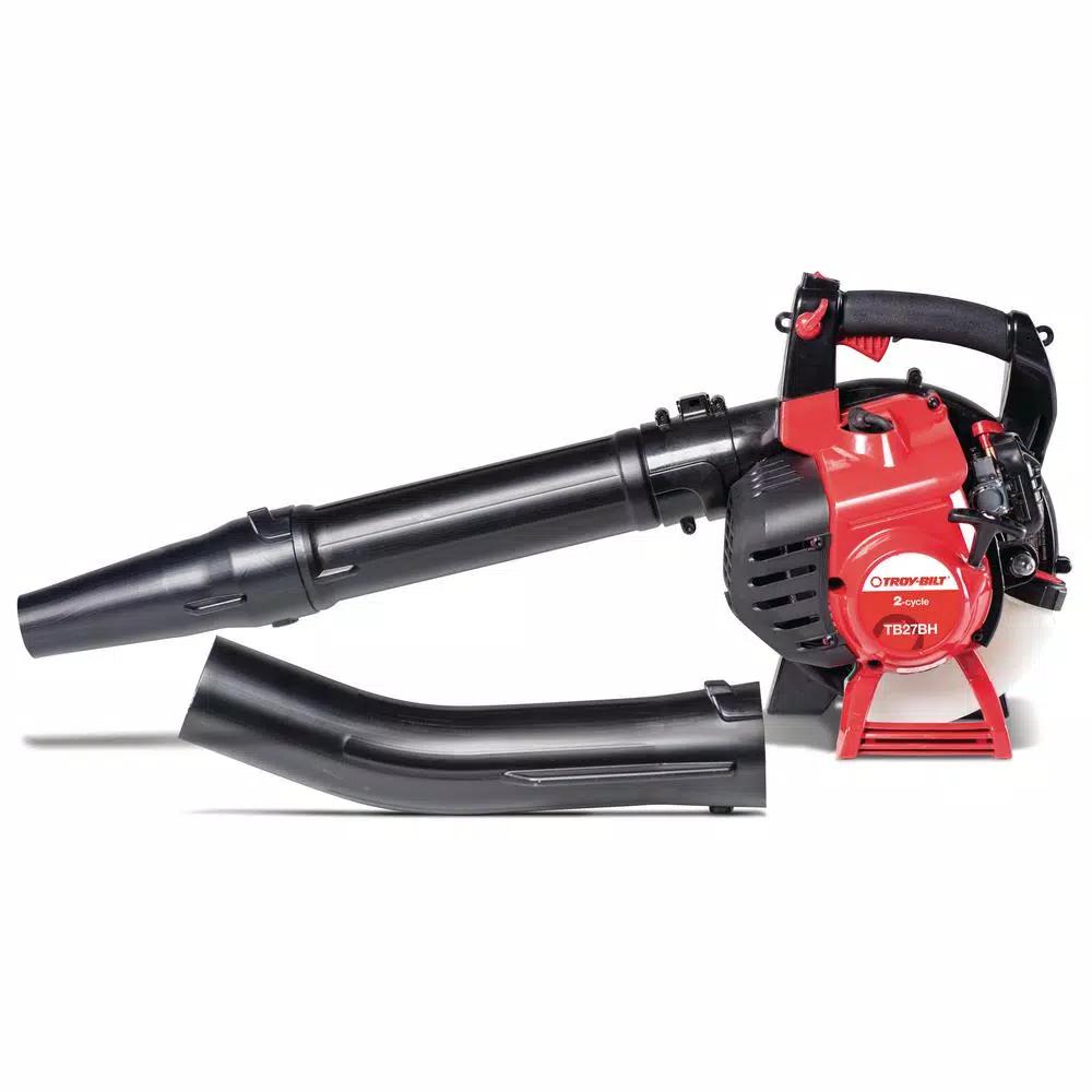 Troy-Bilt TB27BH 27cc 2-Cycle Gas Handheld Leaf Blower, 450 CFM, 205 MPH
