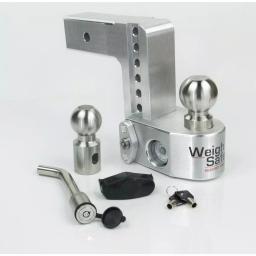 Weigh Safe Weigh-Safe 6 in. Drop Adjustable Class V Ball Mount with Built-in Hydraulic Scale thumbnail 1