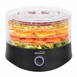 Brentwood Appliances 5-Tray Food Dehydrator with Auto Shutoff, Black thumbnail 5