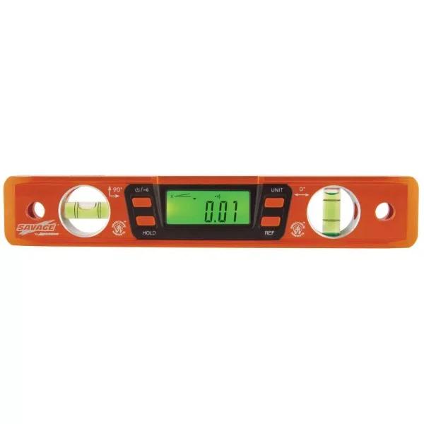 Swanson Savage 9 in. Digital Magnetic Torpedo Level with Audio Alert and Auto-Rotating Screen