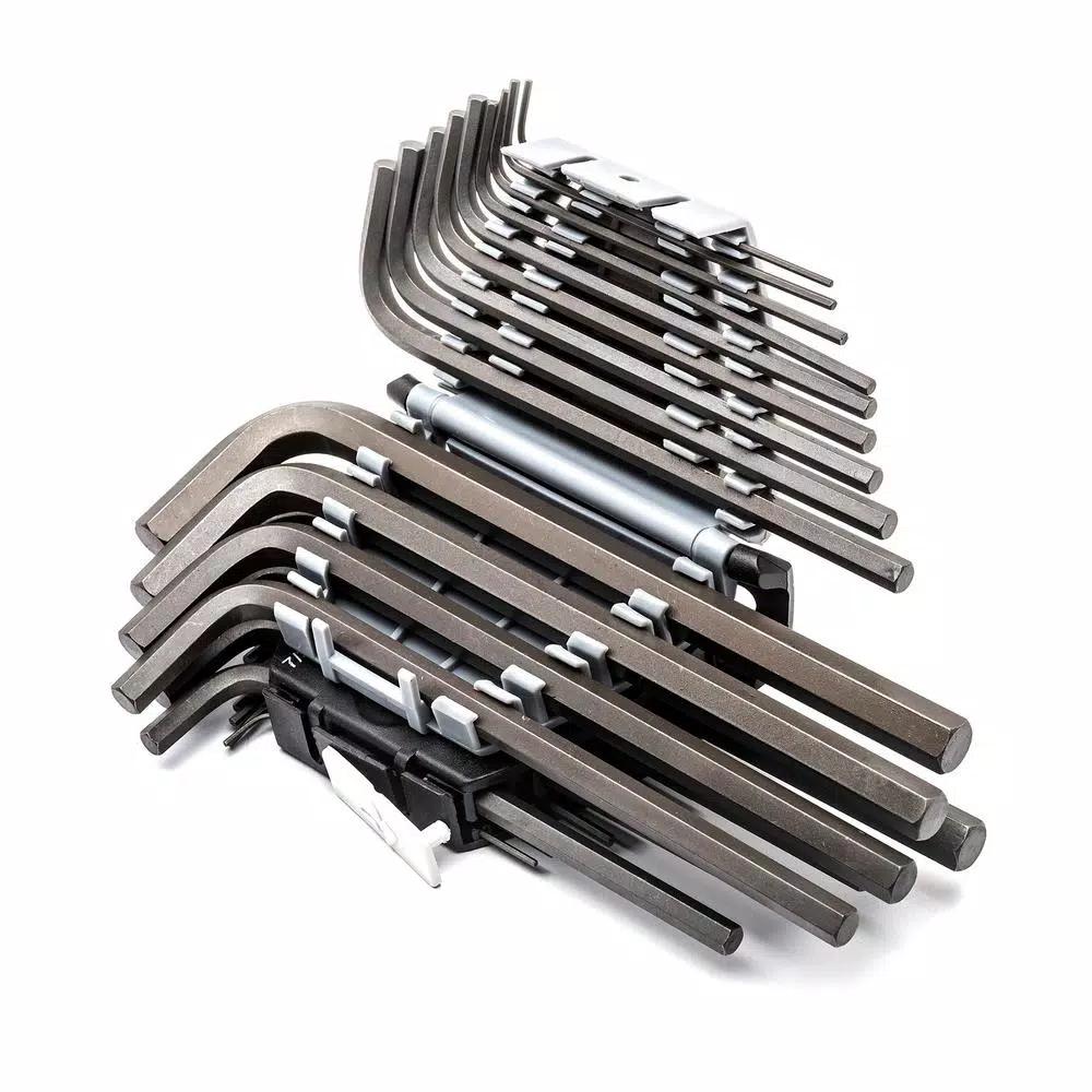 Husky 43-Piece Hex and Torx Key Set with Color-Coded Caddies