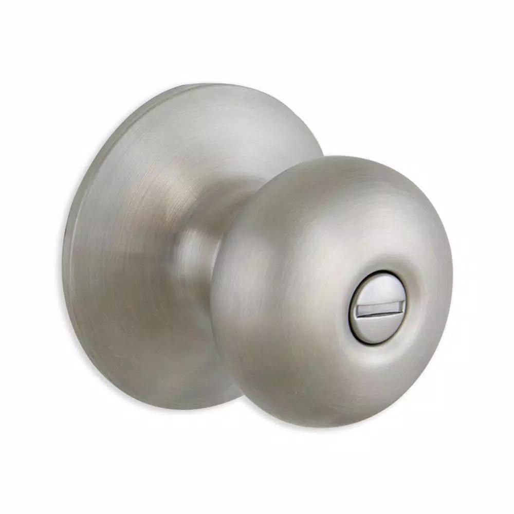 Defiant Stainless Steel Privacy Door Knob Set for Bedroom and Bathroom