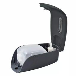Alpine Industries 800 ml Gray Surface Mounted Liquid Soap and Hand Sanitizer Dispenser thumbnail 3