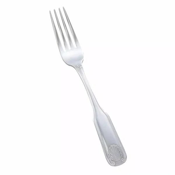 Winco Toulouse 12-Piece 18/0 Stainless Steel Dinner Fork Set, Service for 4