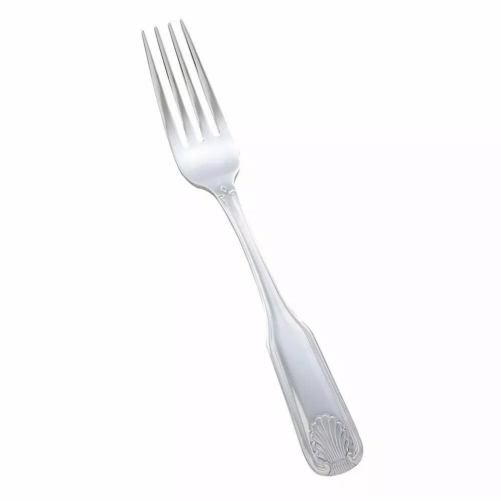 Winco Toulouse 12-Piece 18/0 Stainless Steel Dinner Fork Set, Service for 4