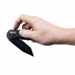Klein Tools Bearing-Assisted Open Folding Knife with Tanto Blade thumbnail 2