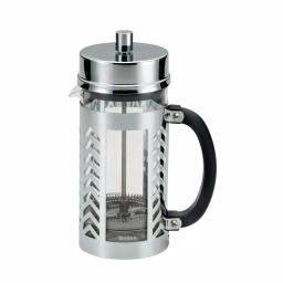 BonJour 8-Cup Chevron French Press, Borosilicate Glass and Stainless Steel thumbnail 1