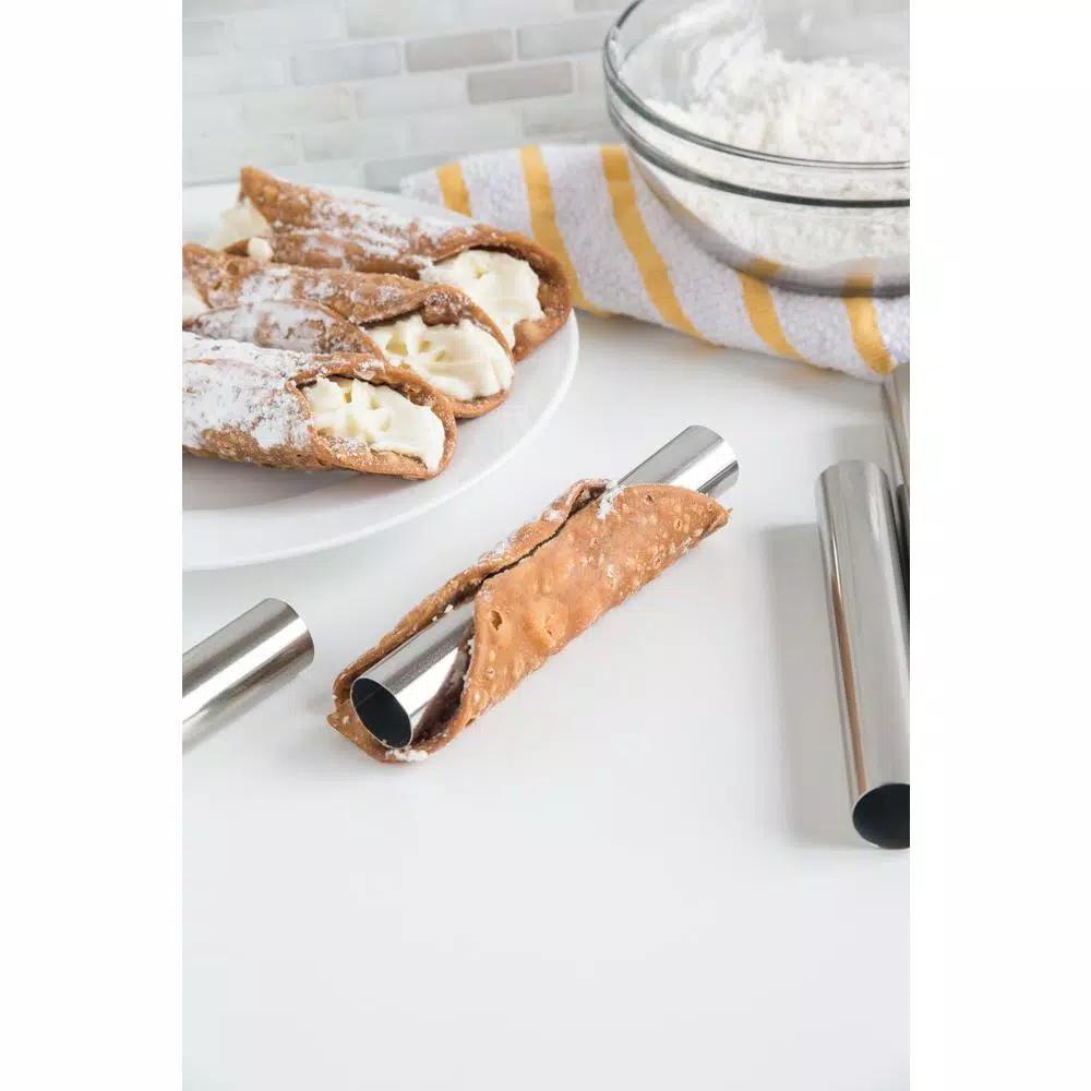 Fox Run Stainless Steel Cannoli Molds, 16-Piece Set
