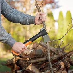 Fiskars X7 Hatchet 14 in. Compact Chopping Axe for Hiking and Outdoor Use thumbnail 8